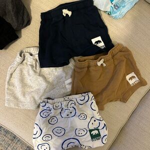 Old Navy Toddler Boy Bottoms Set - Navy, Gray, Brown, White